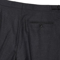 Dark Grey 11oz Twill Suit Trousers