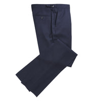 Navy 11oz Twill Suit Trousers