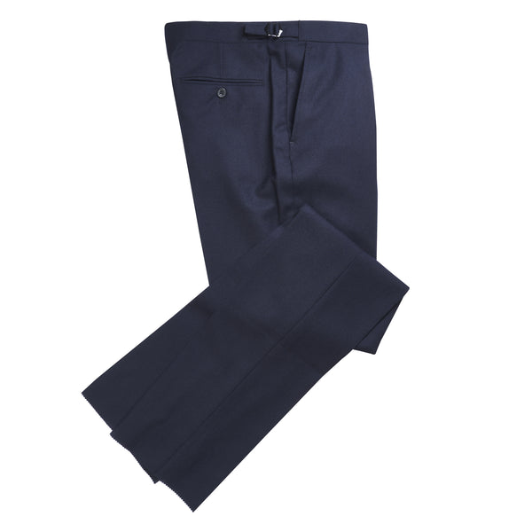 Navy 11oz Twill Suit Trousers