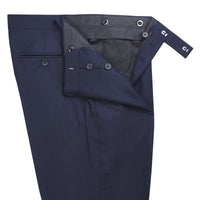 Navy 11oz Twill Suit Trousers
