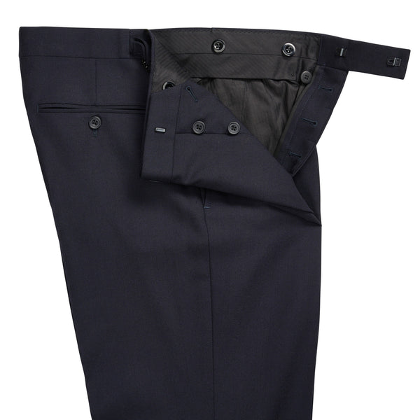 Navy Travel Suit Trousers