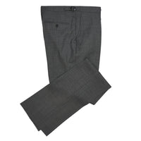 Charcoal 10oz Sharskin Suit Trousers