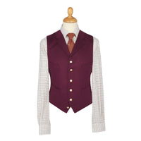 Wine Royal Doeskin Waistcoat