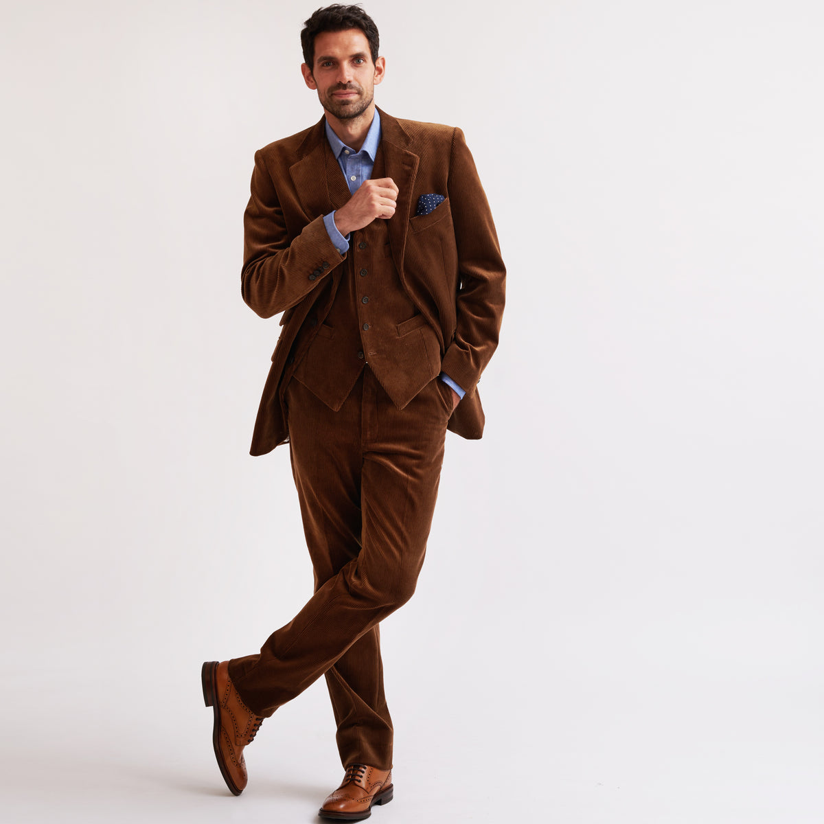 Chestnut York Corduroy Jacket