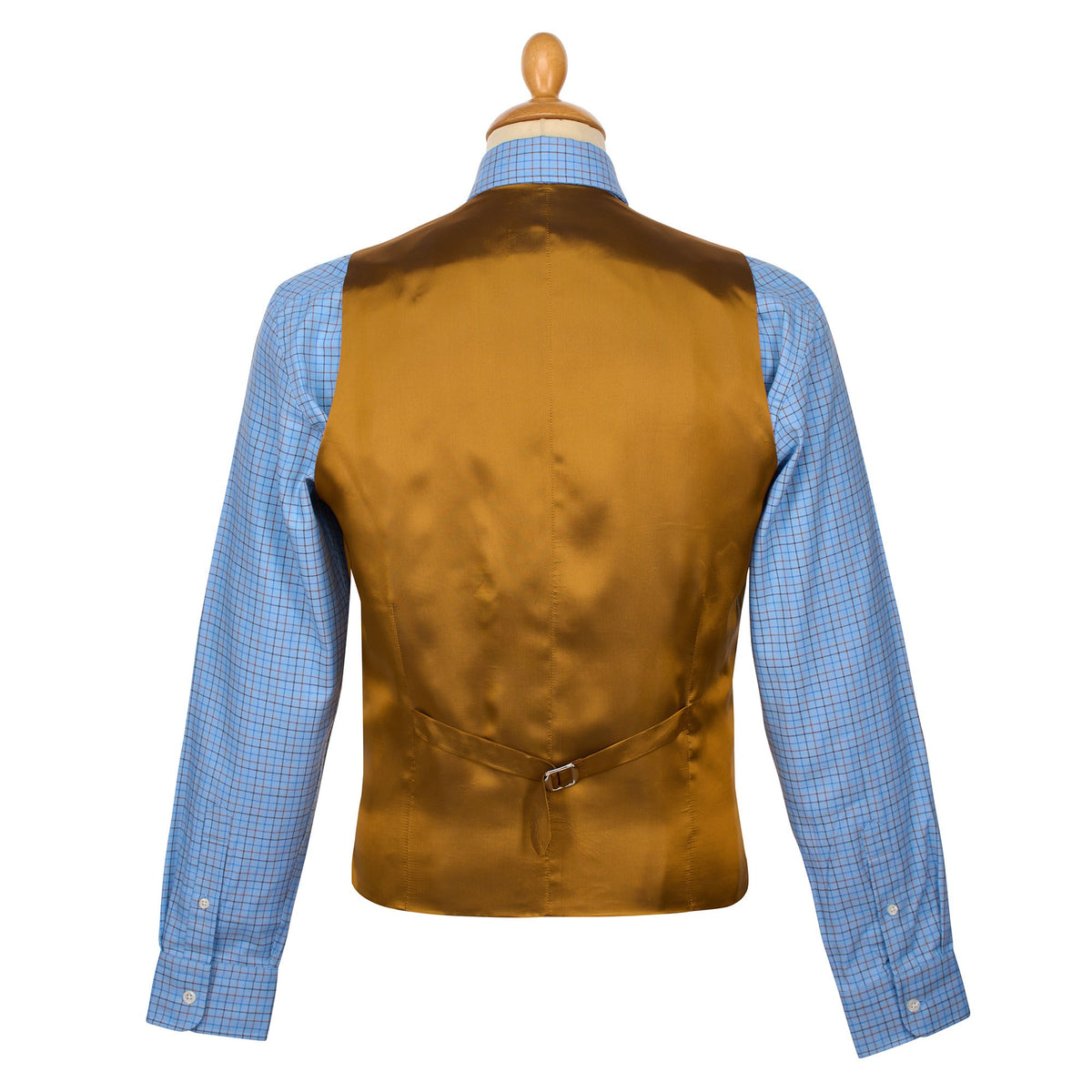 Dark Khaki Thomas Gabardine Waistcoat