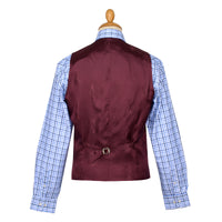 Navy Thomas Gabardine Waistcoat