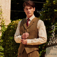 Sporting Check Tweed Waistcoat