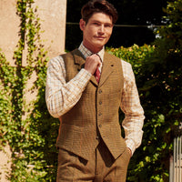 Sporting Check Tweed Waistcoat