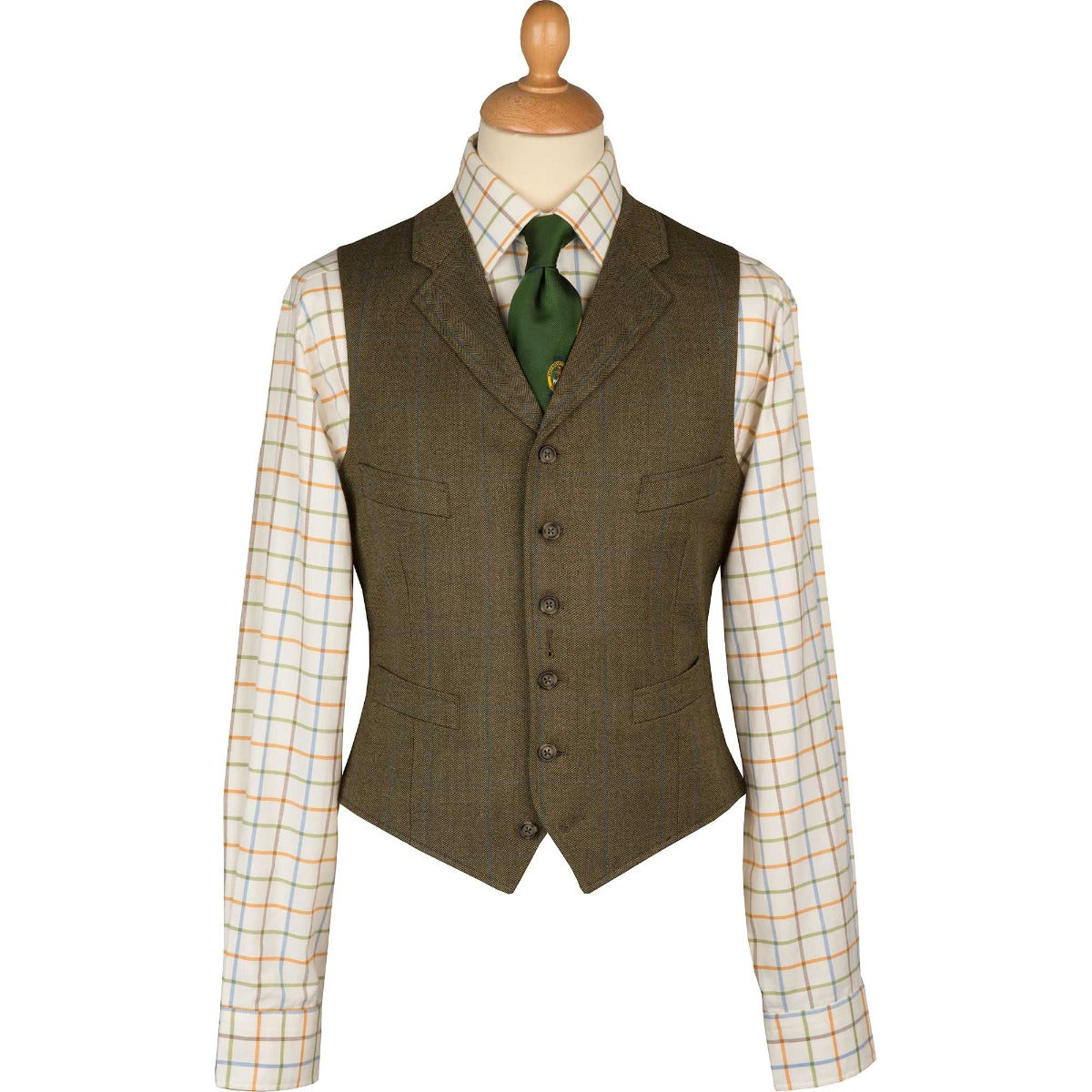 Elland Lightweight Tweed Waistcoat