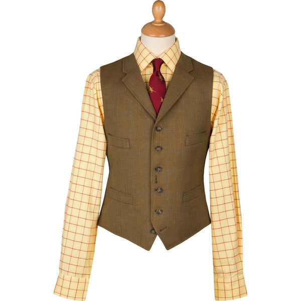 Redcar Lightweight Tweed Waistcoat
