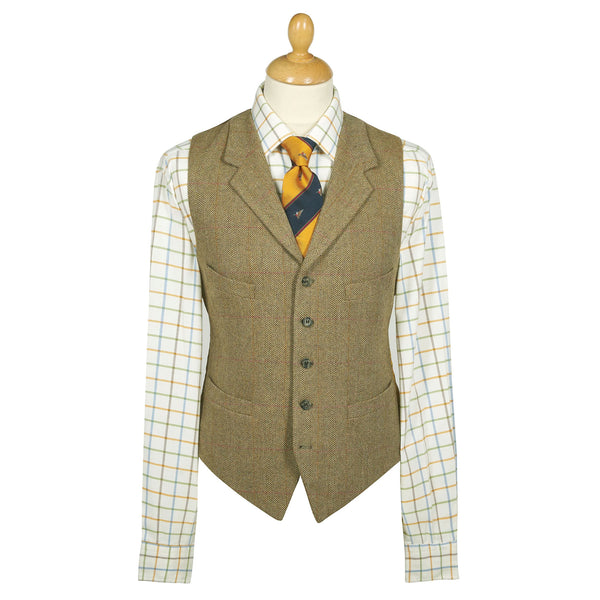 Barleycorn Tweed Waistcoat