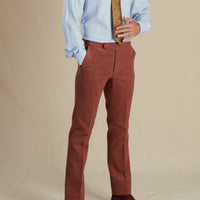 Sienna Pink Moleskin Trousers