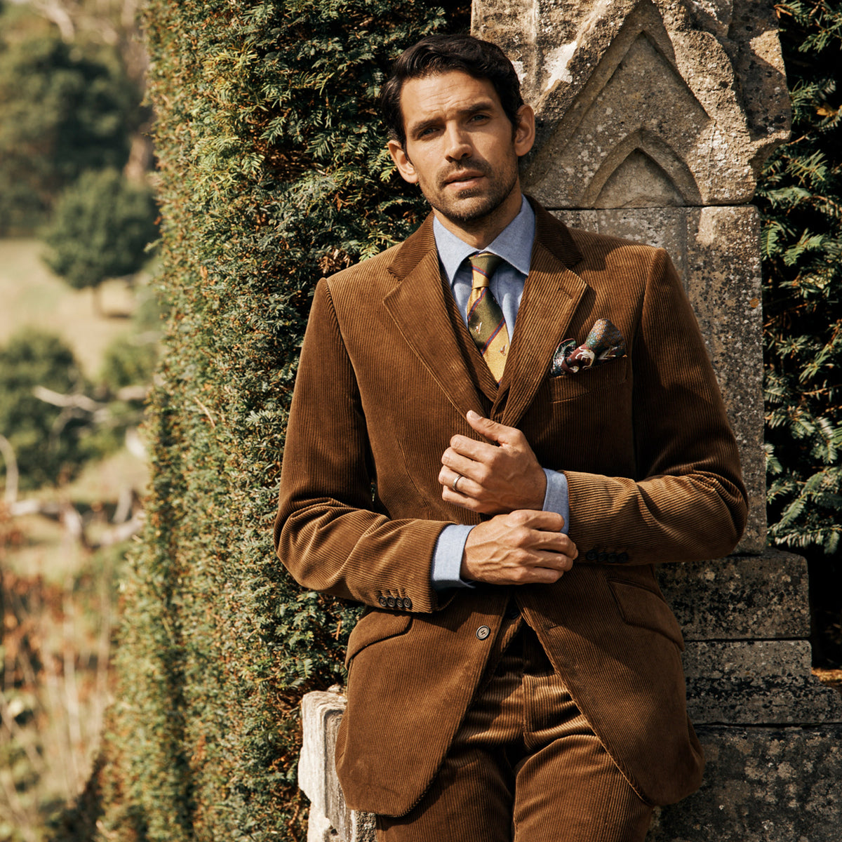 Chestnut York Corduroy Jacket