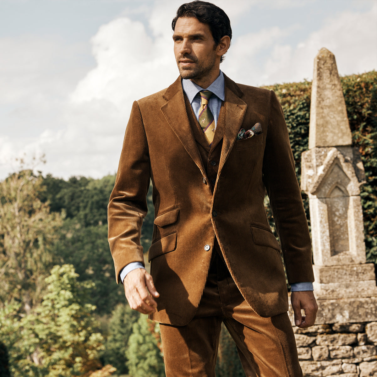 Chestnut York Corduroy Jacket
